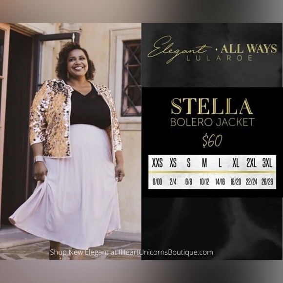 Lularoe Elegant Floral Stella. 3XL. NWT - Picture 9 of 9